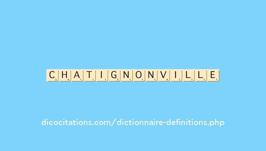 chatignonville