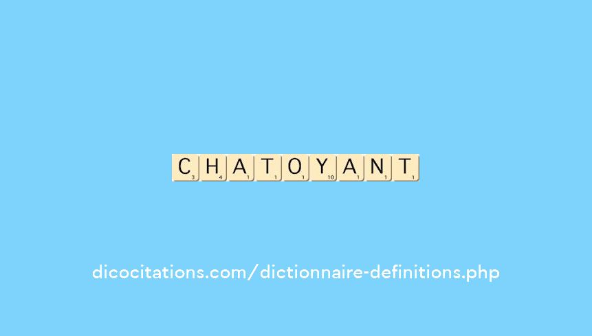 chatoyant chatoyant