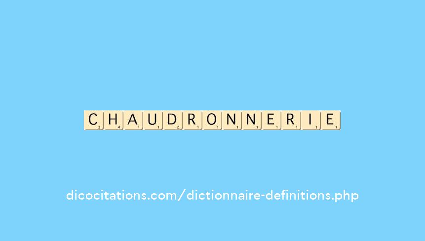 chaudronnerie chaudronnerie