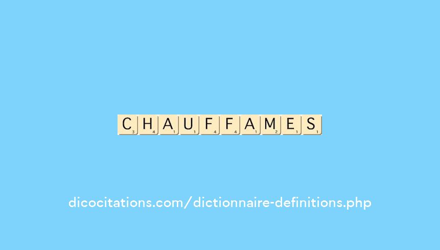 chauffames chauffames