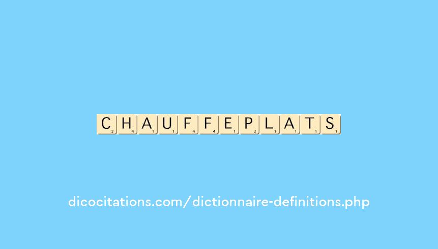 chauffe-plats chauffe-plats