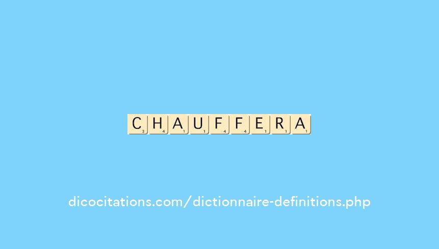 chauffera chauffera