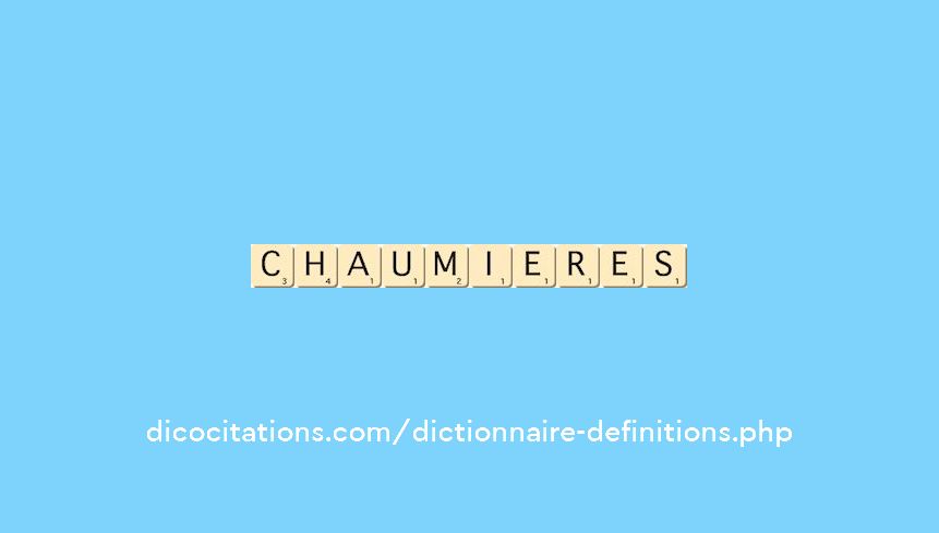 chaumieres chaumieres