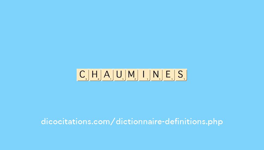 chaumines chaumines