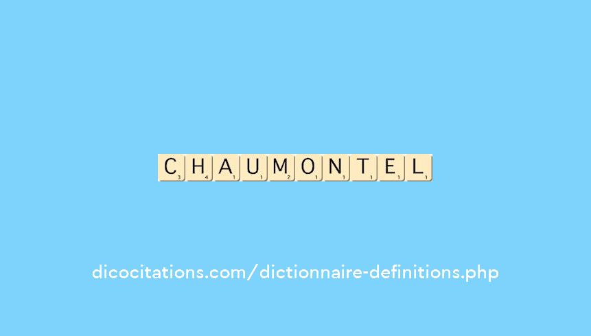 chaumontel