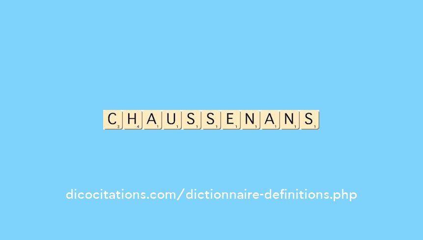 chaussenans