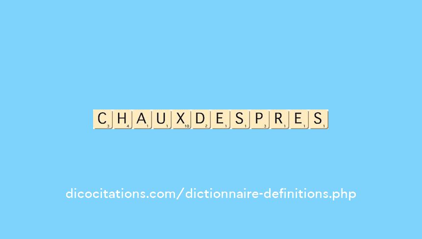 chaux-des-pres