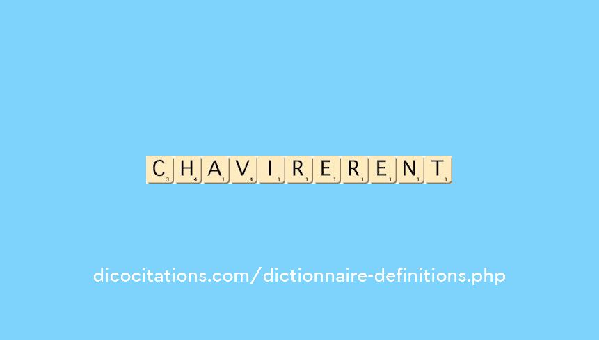 chavirerent chavirerent