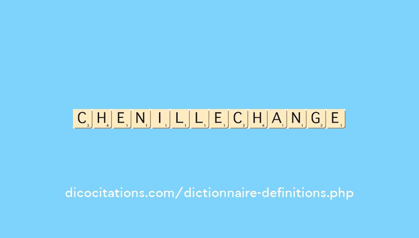 chenille-change