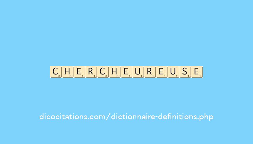 chercheur--euse