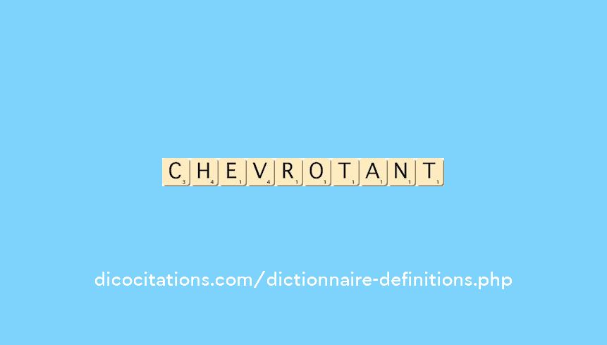 chevrotant chevrotant