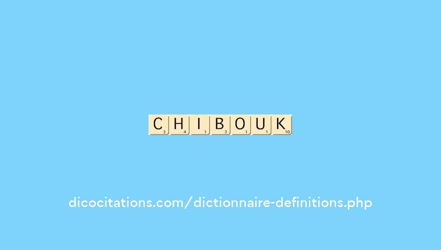 chibouk