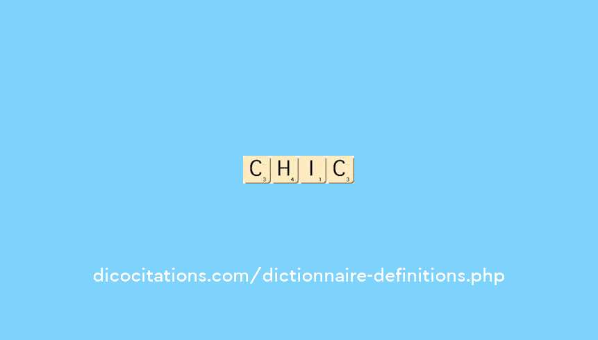 chic