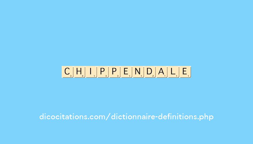 chippendale chippendale