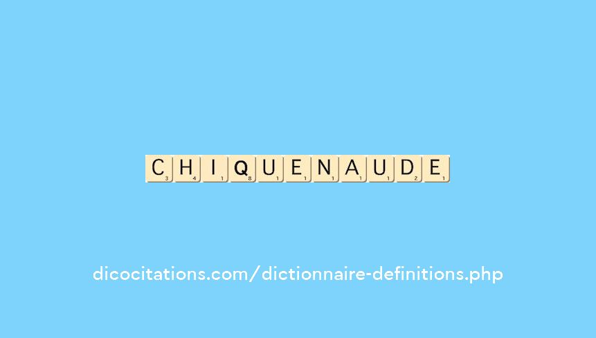 chiquenaude