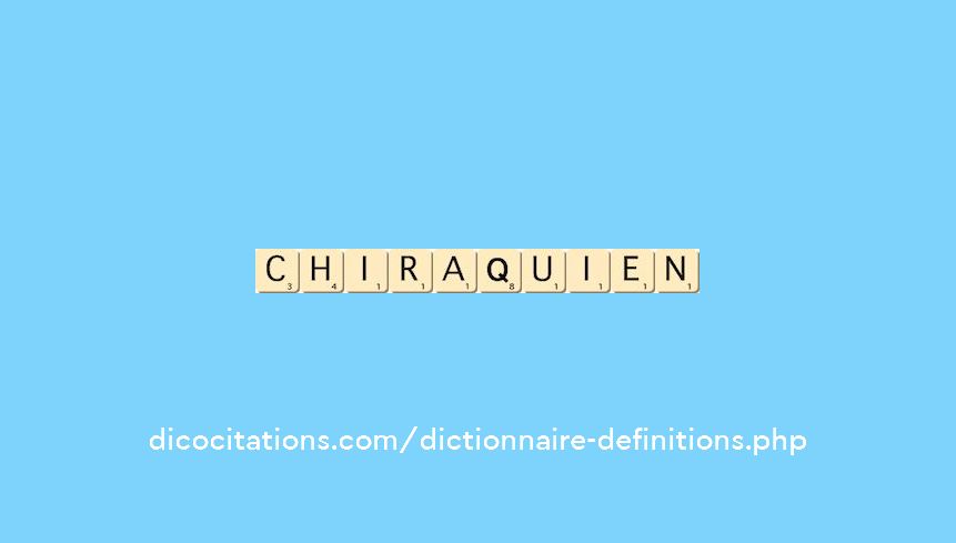 chiraquien