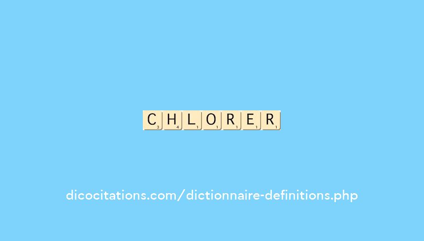 chlorer chlorer