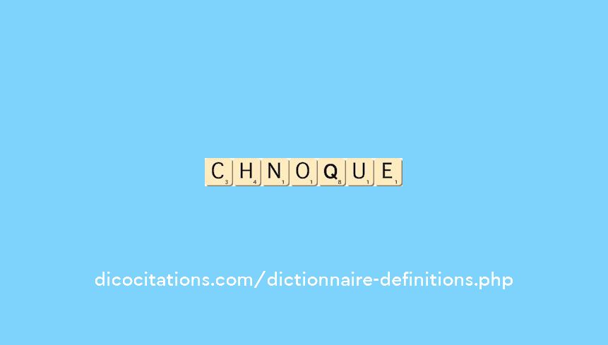 chnoque