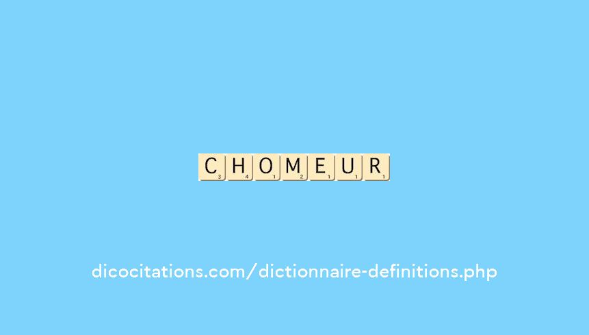 chomeur