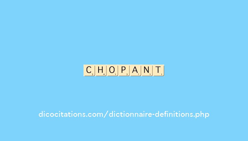 chopant