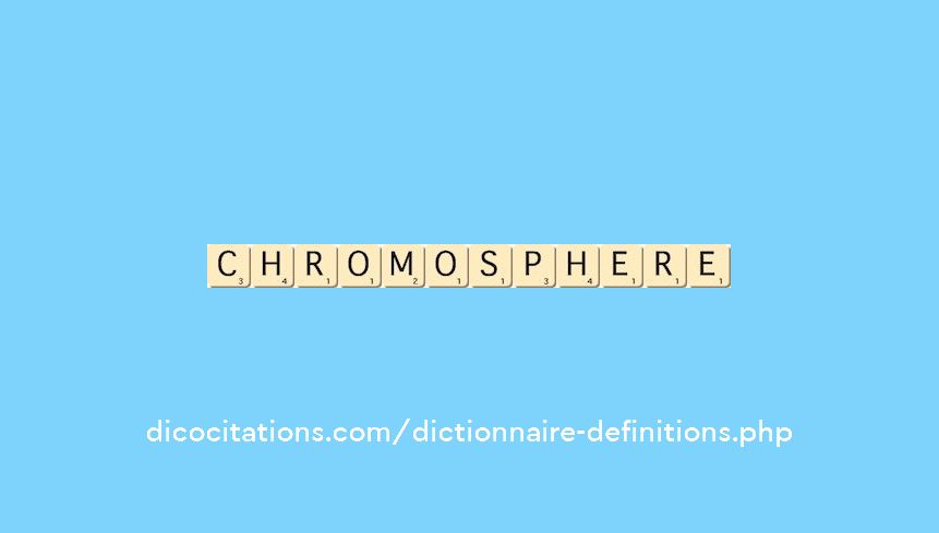 chromosphere chromosphere