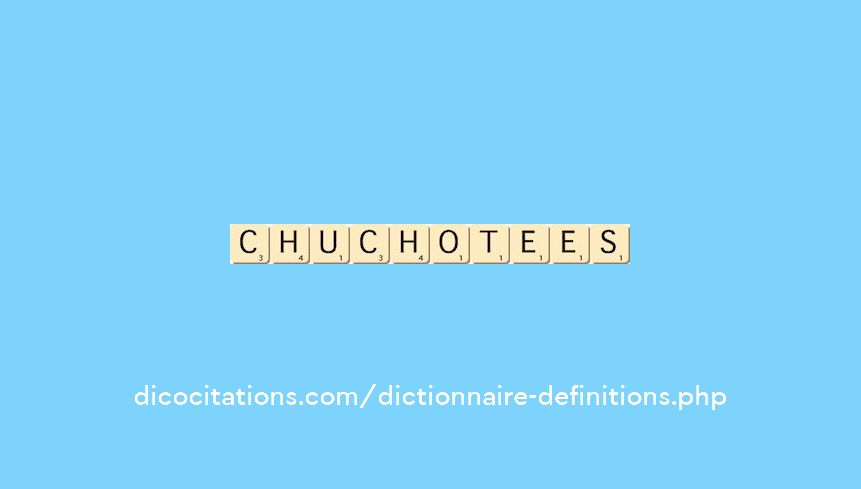 chuchotees chuchotees