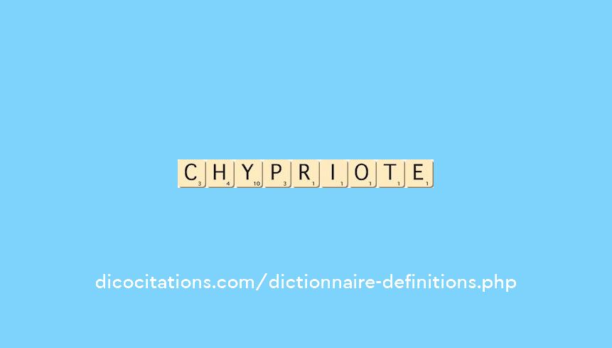 chypriote chypriote