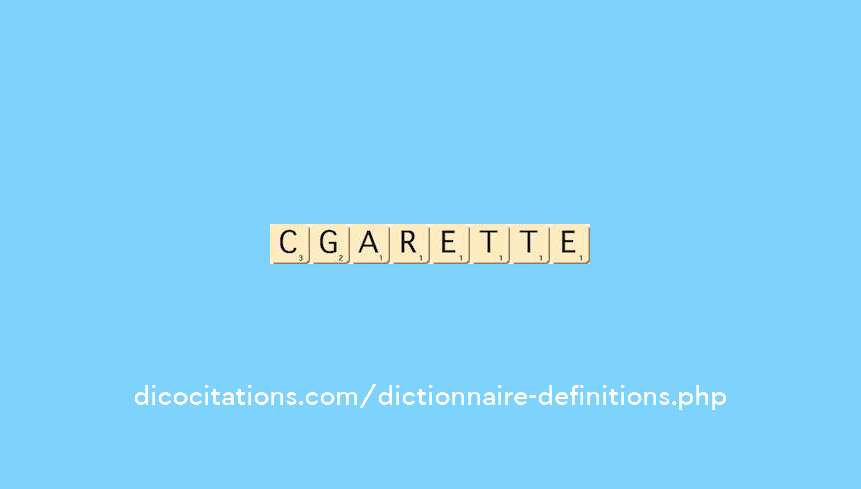 cigarette cigarette