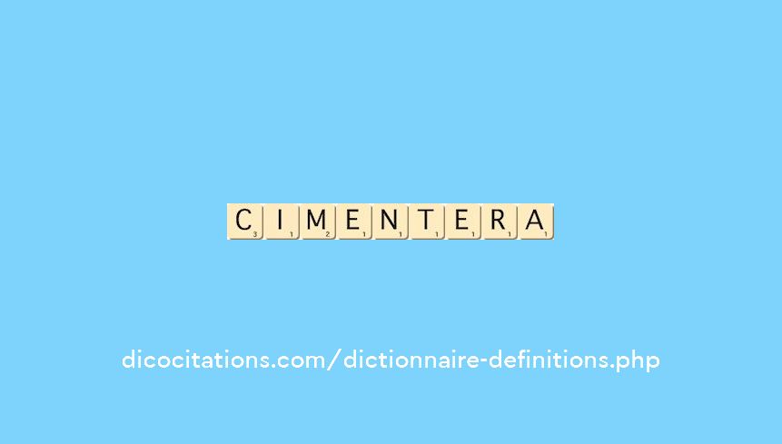 cimentera cimentera