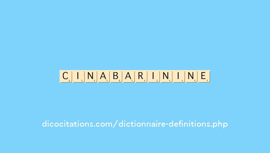 cinabarin--ine