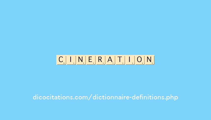 cineration
