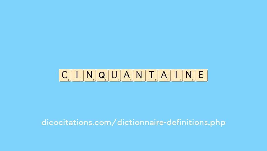 cinquantaine