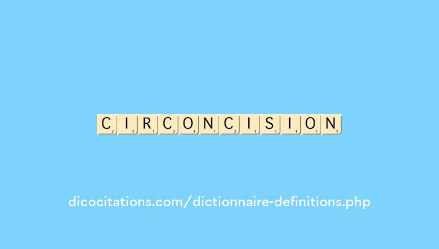 circoncision circoncision
