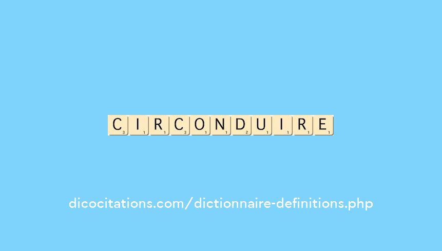 circonduire