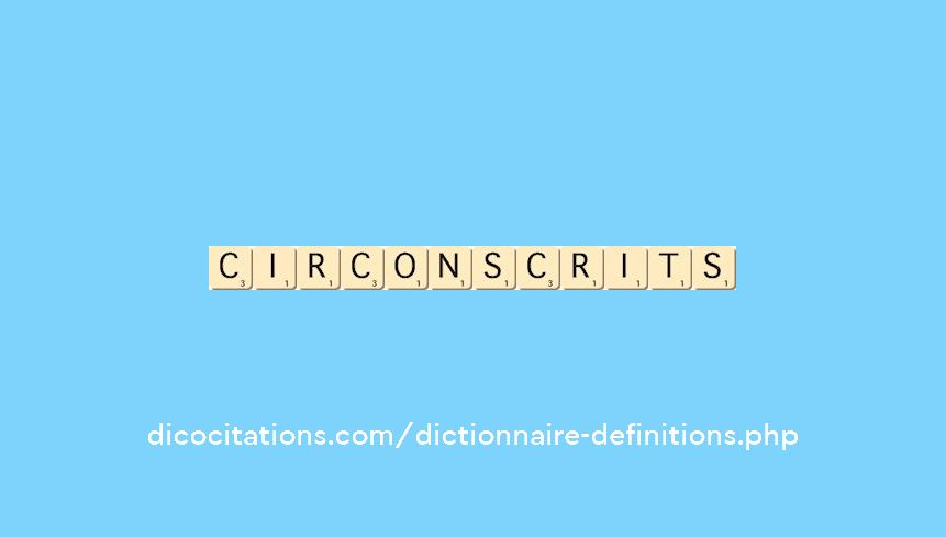 circonscrits circonscrits