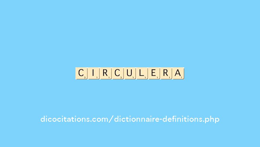 circulera circulera
