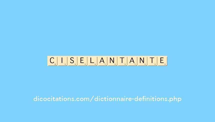 ciselant--ante