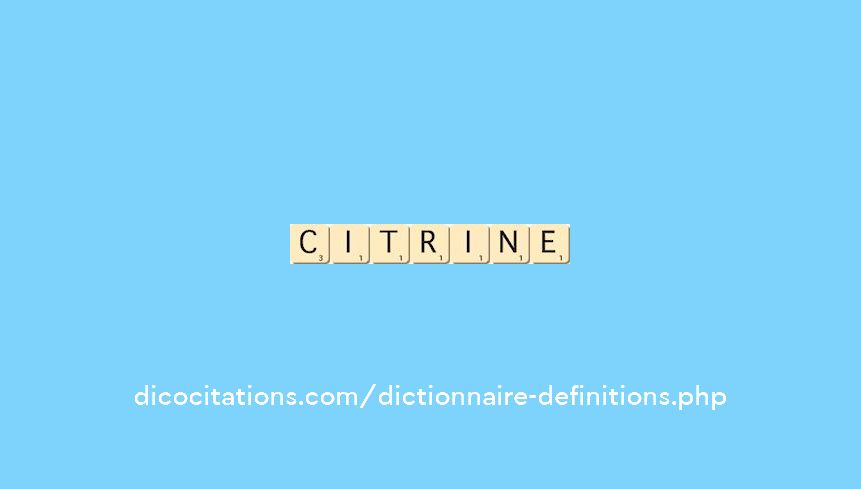 citrine citrine
