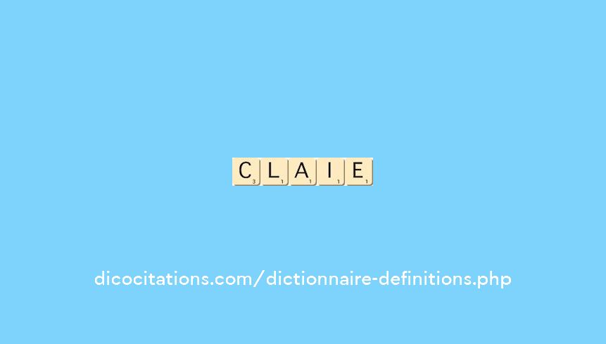 claie claie