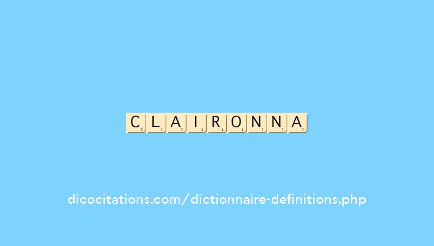 claironna claironna