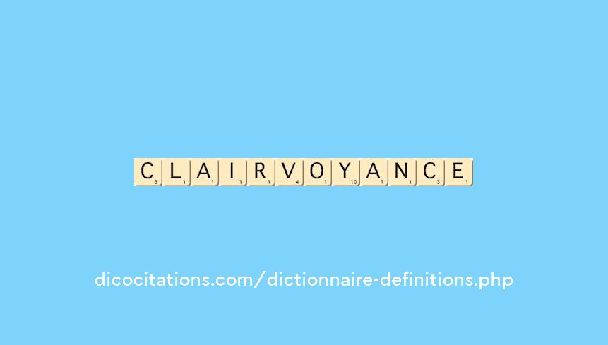 clairvoyance