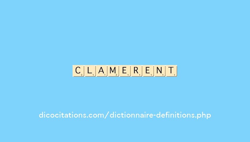 clamerent clamerent