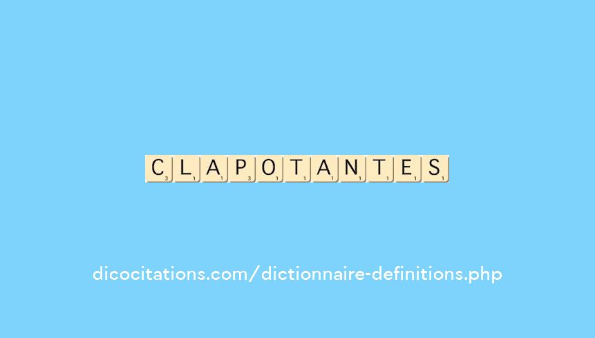 clapotantes clapotantes