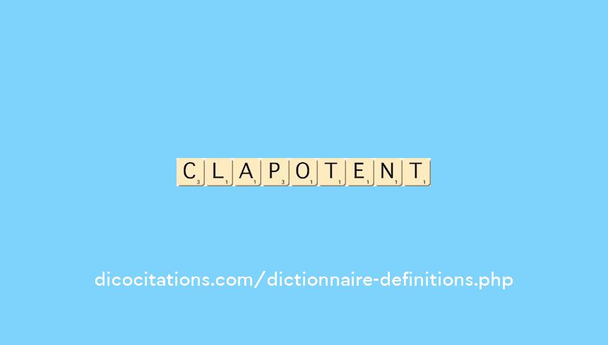 clapotent clapotent