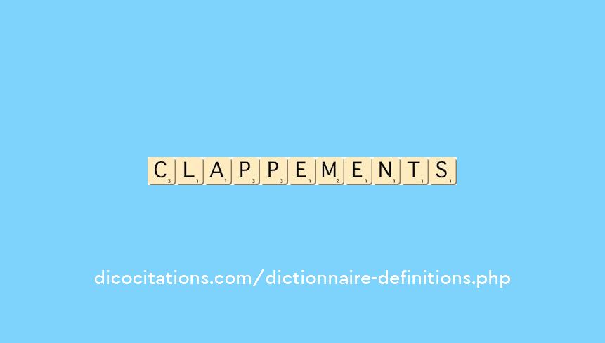 clappements clappements