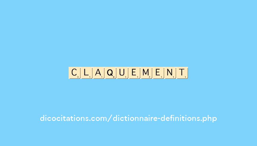 claquement