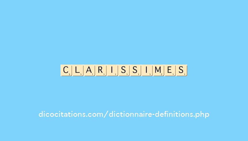 clarissimes clarissimes