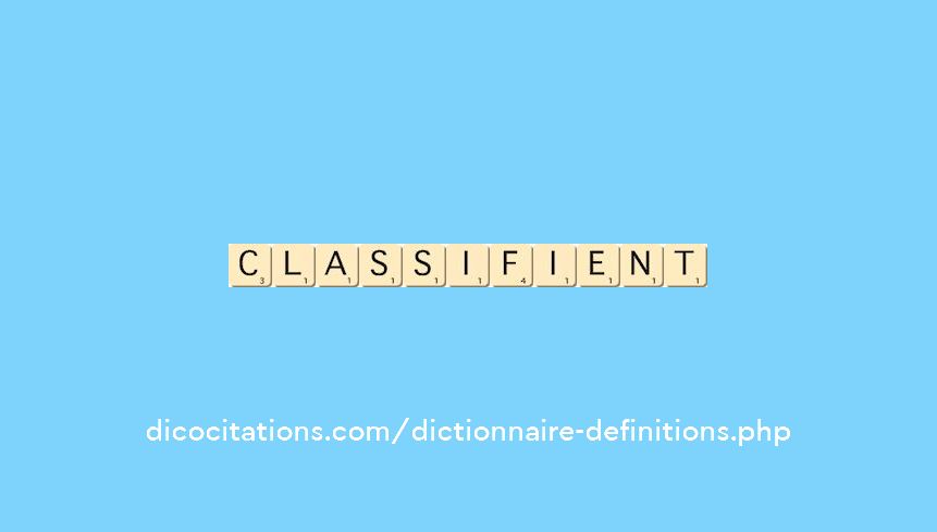 classifient classifient
