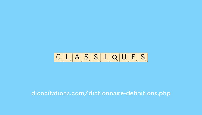 classiques classiques