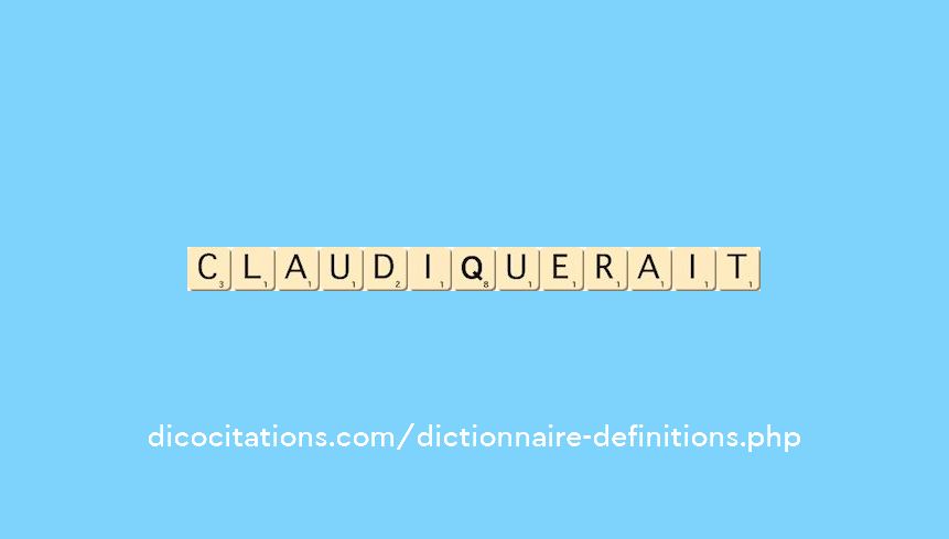 claudiquerait claudiquerait